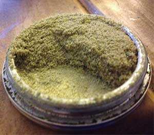 Grinder of kief